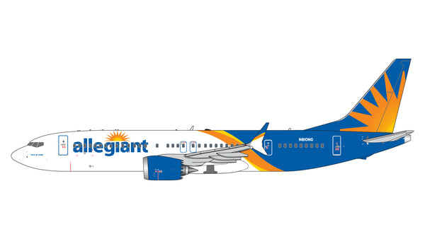 GeminiJets 1:400 Allegiant Air Boeing 737 MAX 200 (B737-8-200