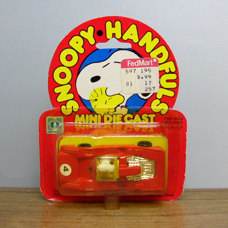 アビバ☆ミニダイキャスト スヌーピー☆DEALERSHIP