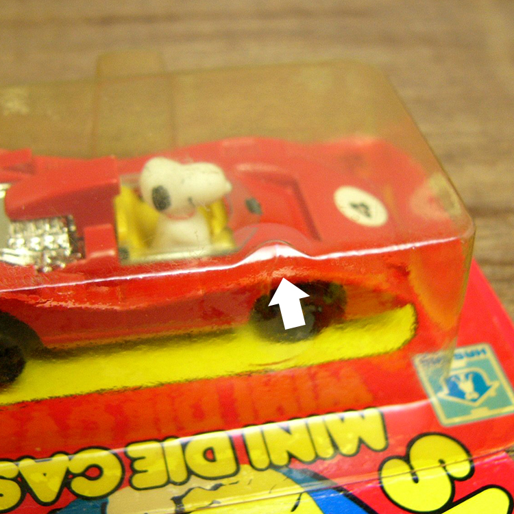 アビバ☆ミニダイキャスト スヌーピー☆DEALERSHIP