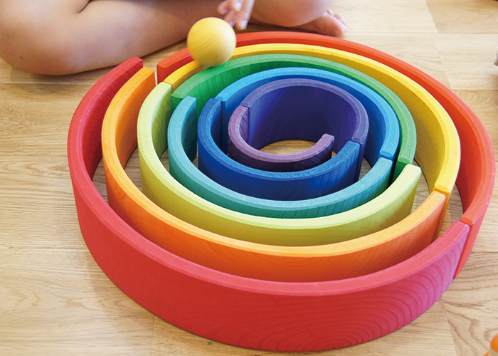 アーチレインボー】虹色トンネル 特大 ドイツ グリムス【送料無料】 木