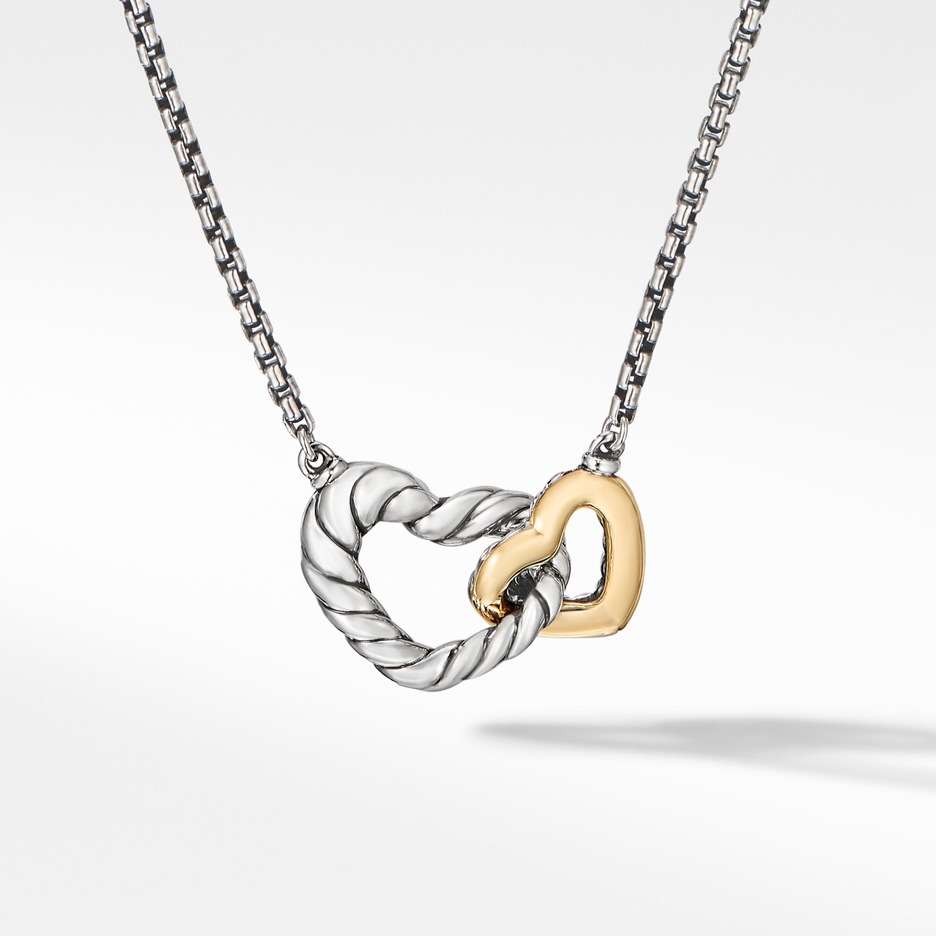 Interlocking Heart Necklace by David Yurman | Diamond Cellar