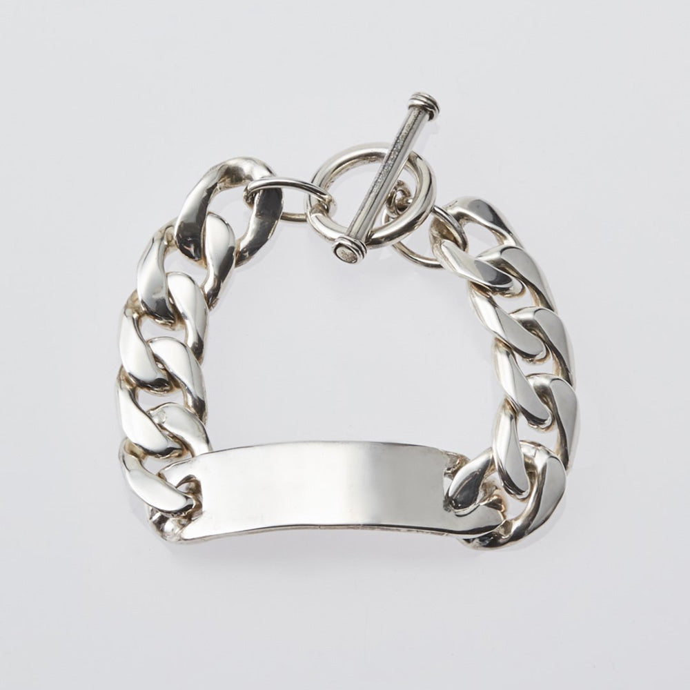 XOLO JEWELRY (ショロ) ID Basic Link bracelet -14mm- XOB034 (XOB034
