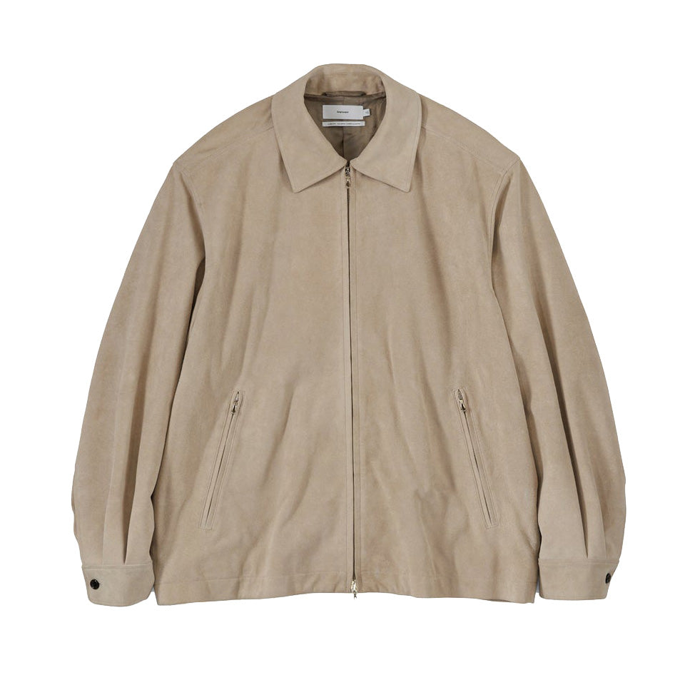 Graphpaper) Goat Suede Blouson (GU251-30249) | Graphpaper