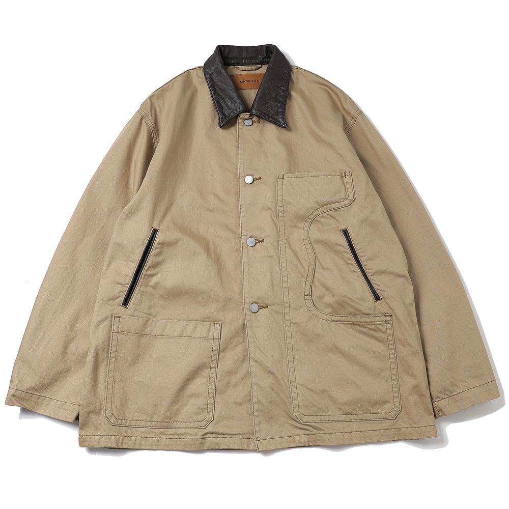 MATSUFUJI(マツフジ)Connected Pocket Drill Jacket (M253-1412A