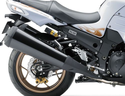 雪の日スペシャル！第三弾ZX14RのオーナーにZX-14Rのオーリンズを