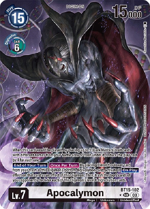 Apocalymon [BT15-102] (Alternate Art) [Exceed Apocalypse