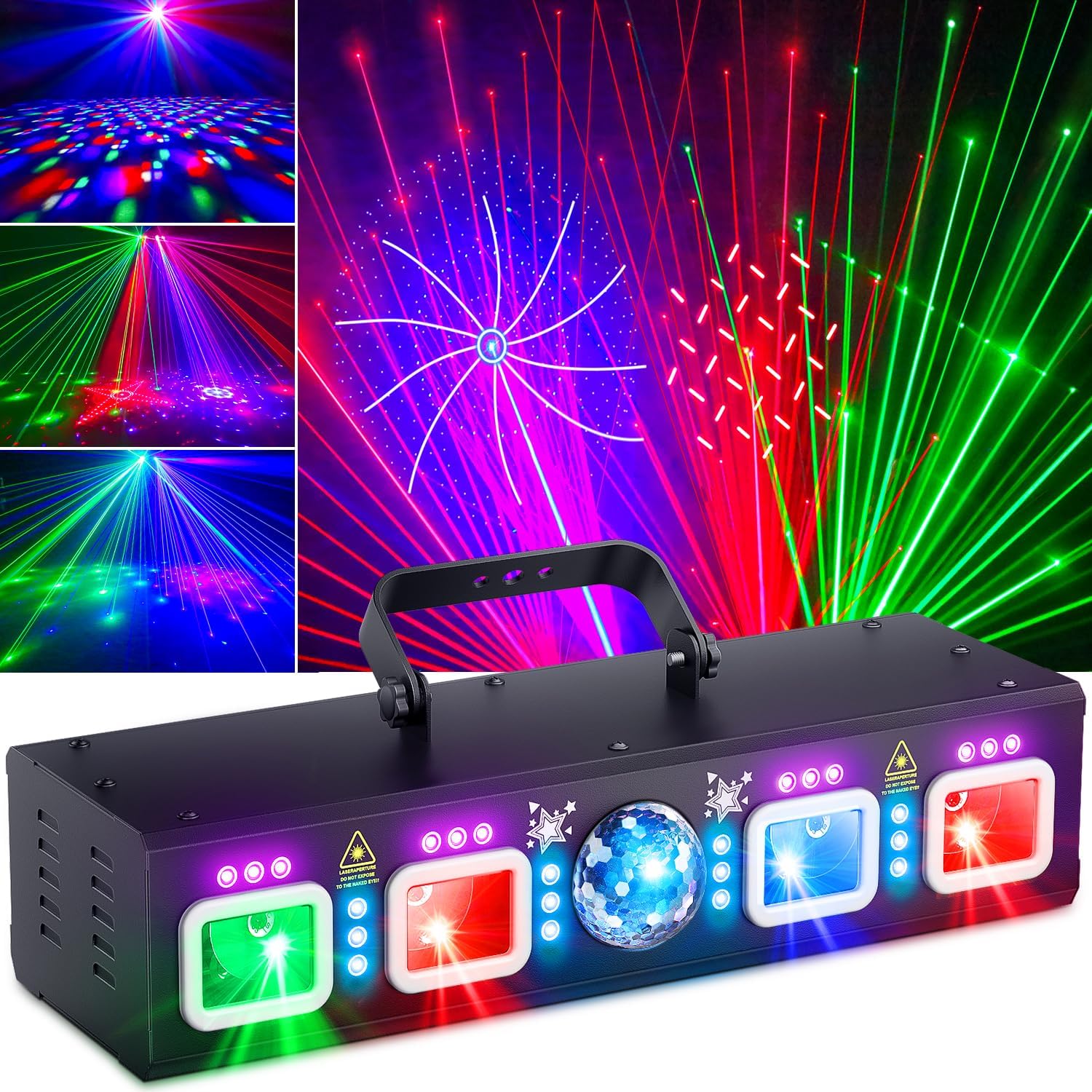 Ehaho L2700A 3D DJ Laser Party Lights – Ehaho US