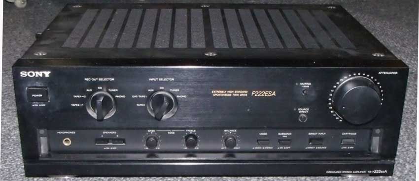 ソニー SONY TA-F222ESA(フォノ不良）