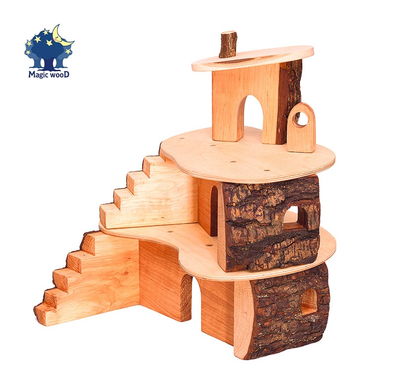 ツリーブロックスと一緒に