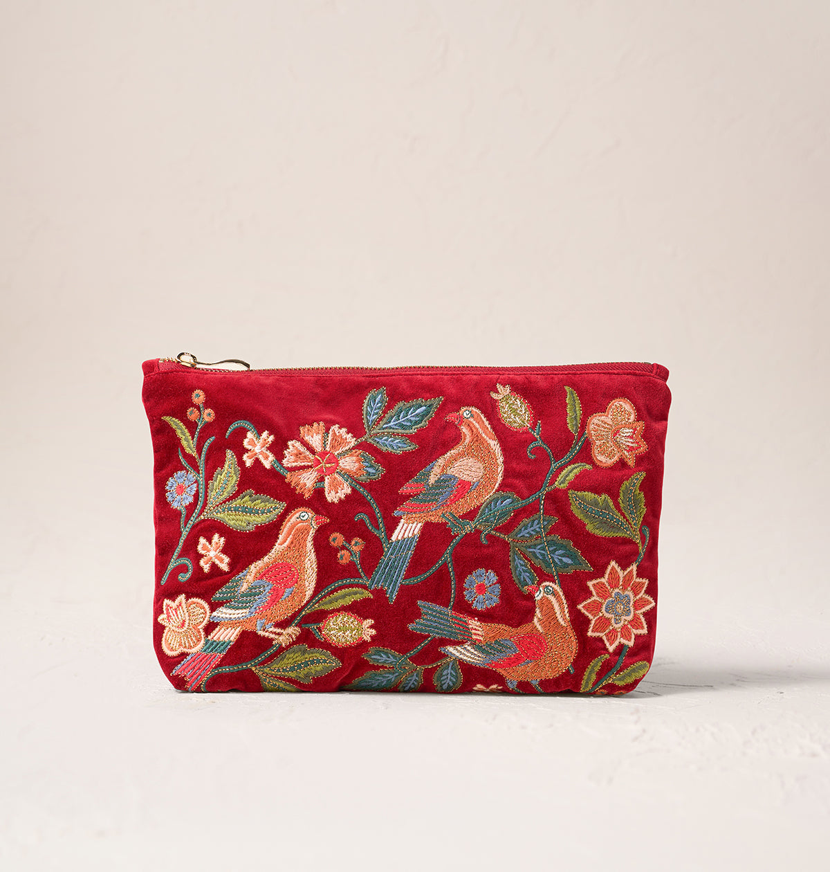 Botanical Birds Everyday Pouch – Elizabeth Scarlett