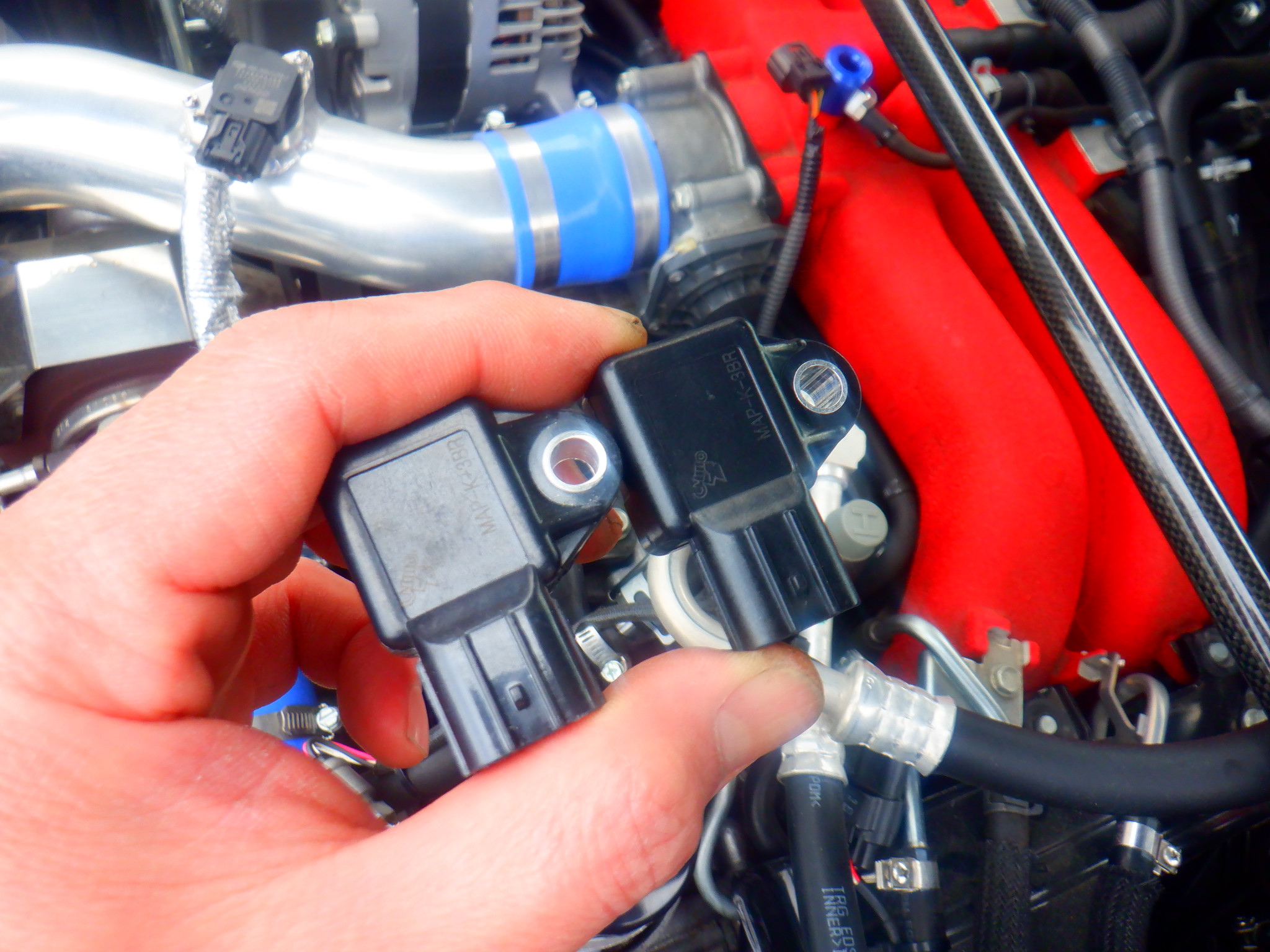 RB26 HKS クランク角センサーコンバージョンキット 取付 & BCNR33