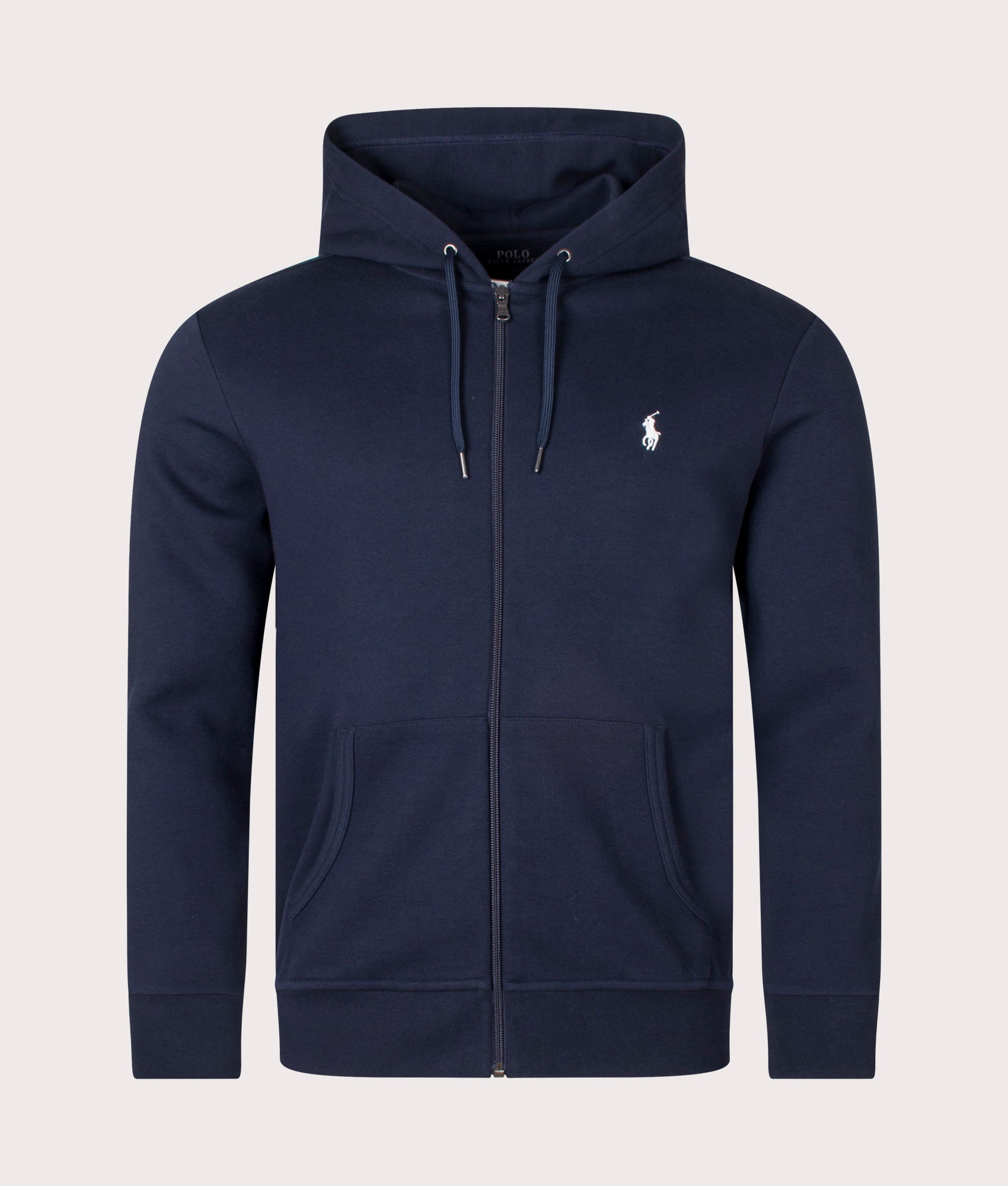 Zip Through Hoodie Aviator Navy | Polo Ralph Lauren | EQVVS