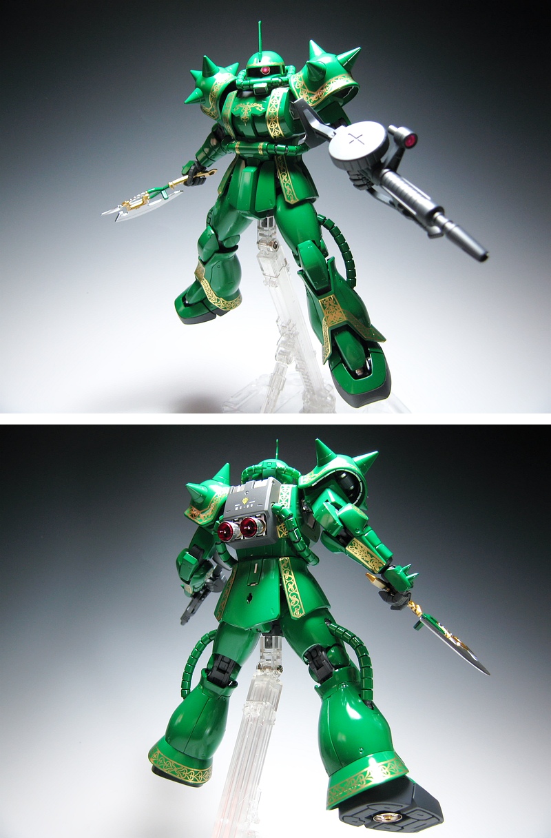 EVOLVE WORKS 1/100 MG ドズル専用ザク Ver.2.0 MS-06F/DZ Ver.2.0 完成品