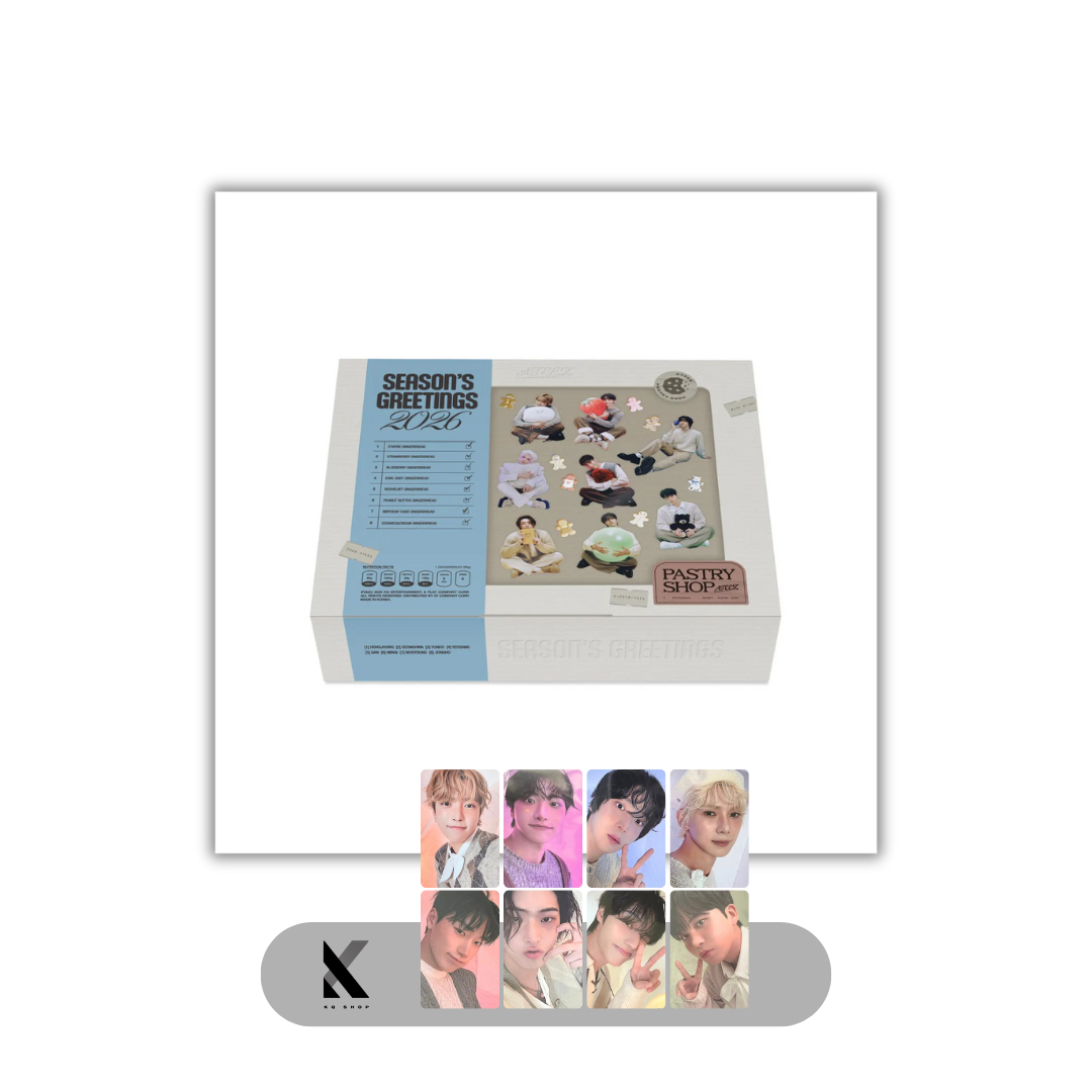 ATEEZ (에이티즈) - 2026 SEASON'S GREETINGS + KQ Shop POB – EVE