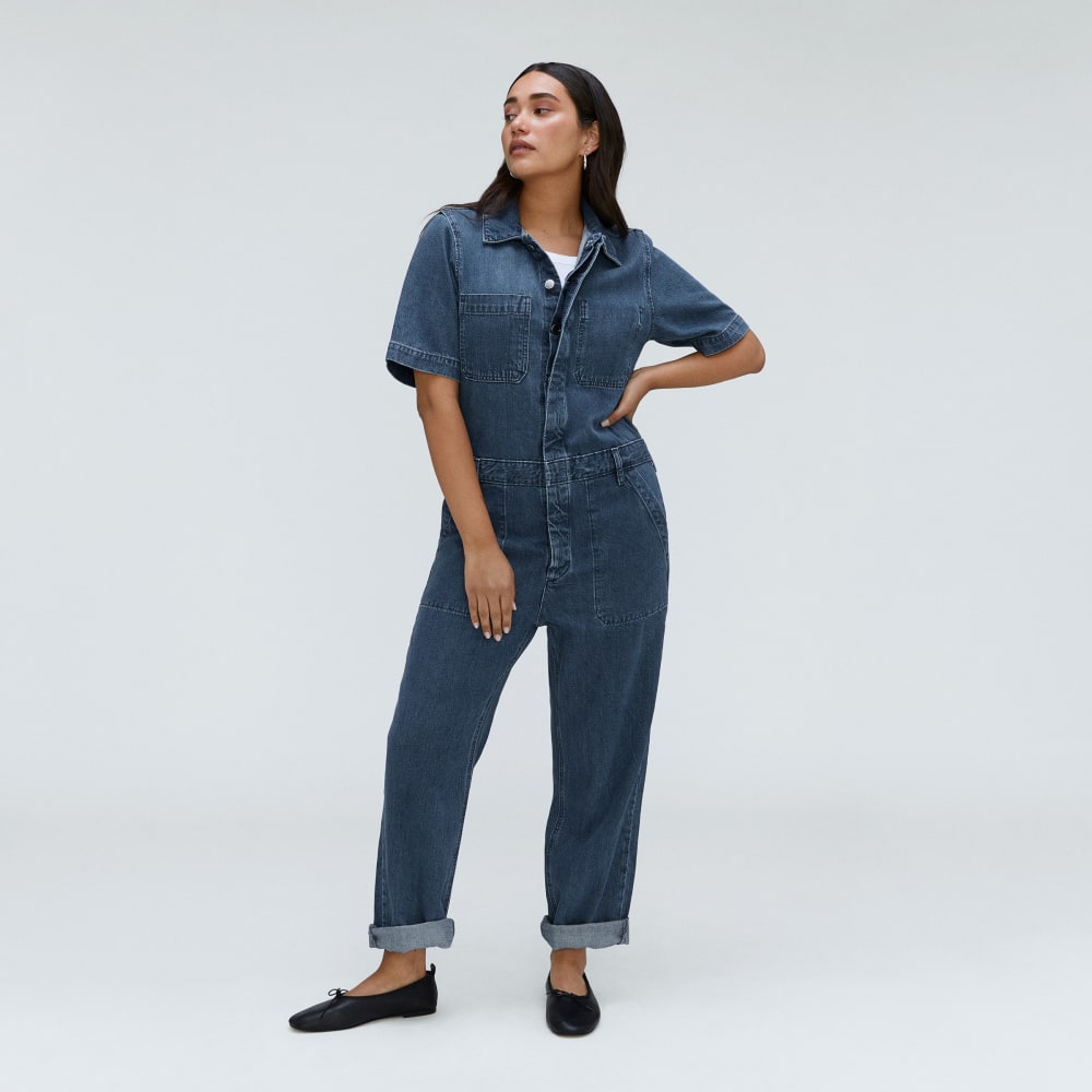 The Supersoft Jean Coverall | Work Blue – Everlane