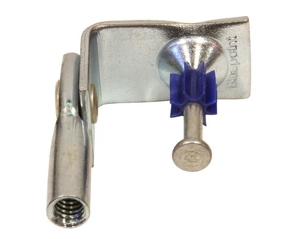 Angle Clip Threaded Rod , 90º with Powder-Actuated Pin – Fiber Savvy