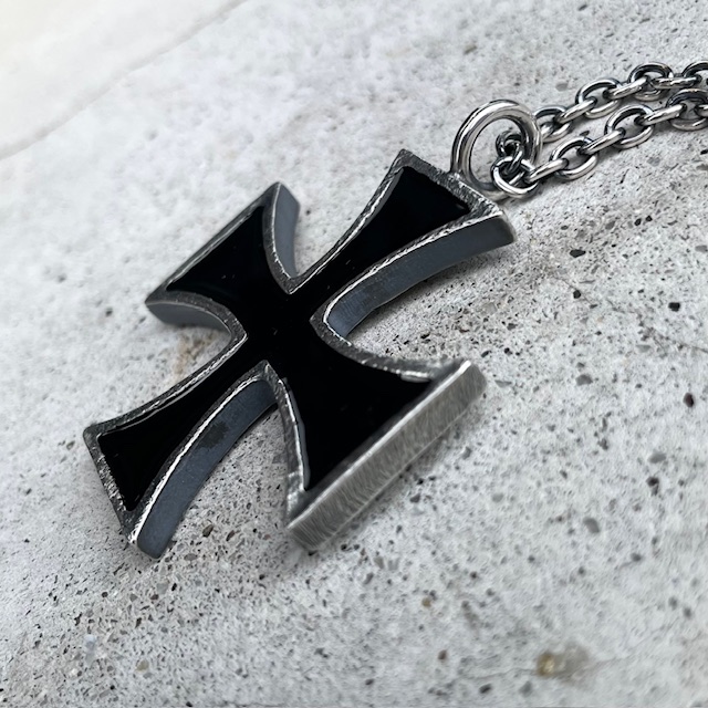 WEIRDO ウィアード BIG CROSS ネックレス シルバー925 ブラック 商品