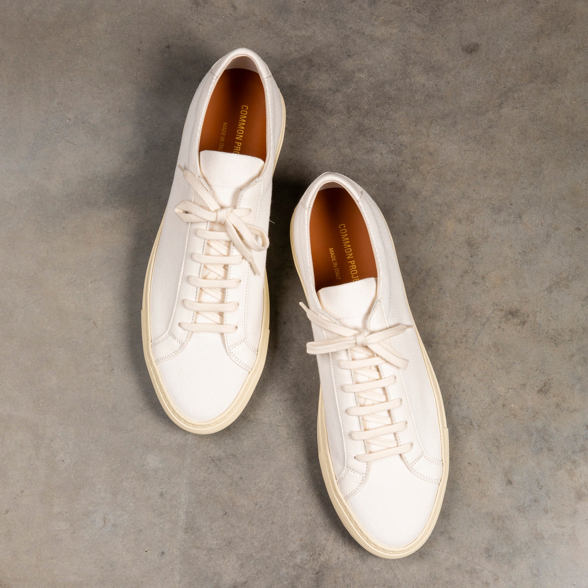 Common Projects Achilles in Canvas Off White – Frans Boone Store