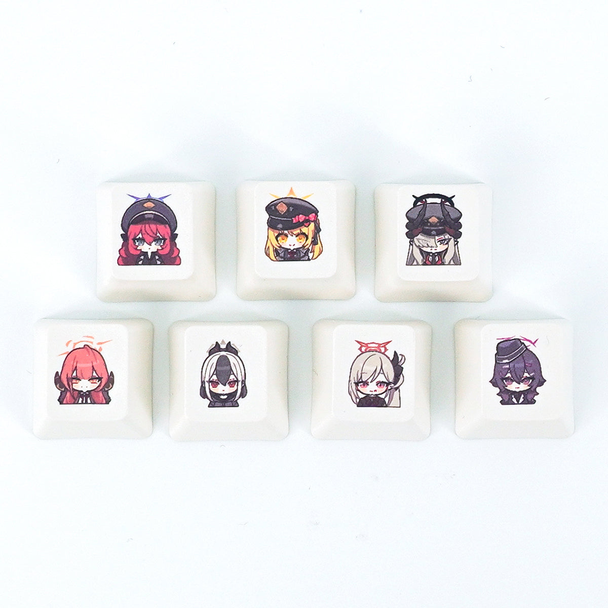 ふもコレ×ブルーアーカイブ キーキャップセット ゲヘナ学園 B｜ふも