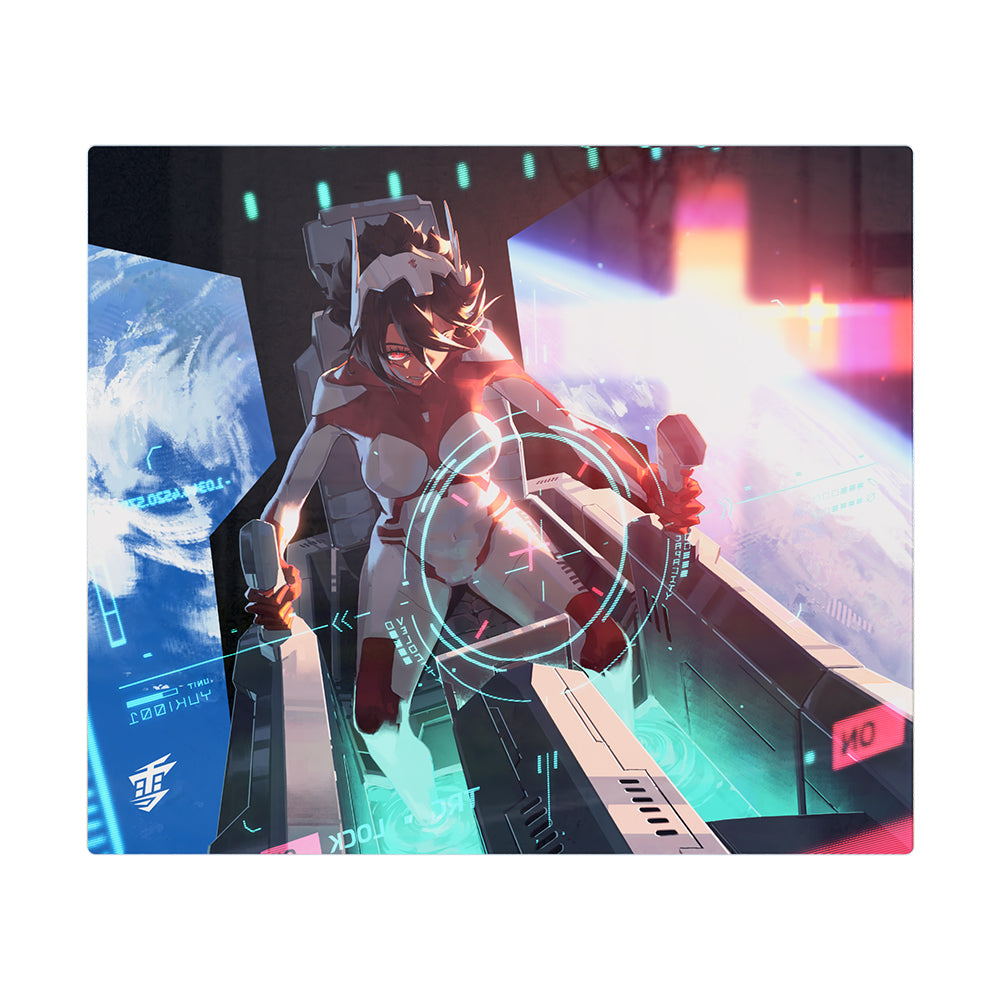 Yuki Aim(ユキエイム) Mecha ガラスマウスパッド 通販：ふもっふのお