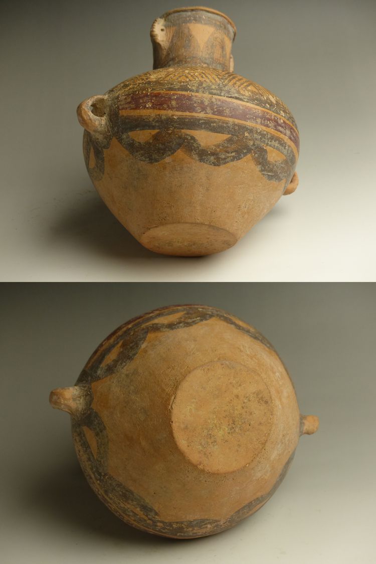 古美術 猫 - アンダーソン彩文土器 | 古美術品専門サイト fufufufu.com