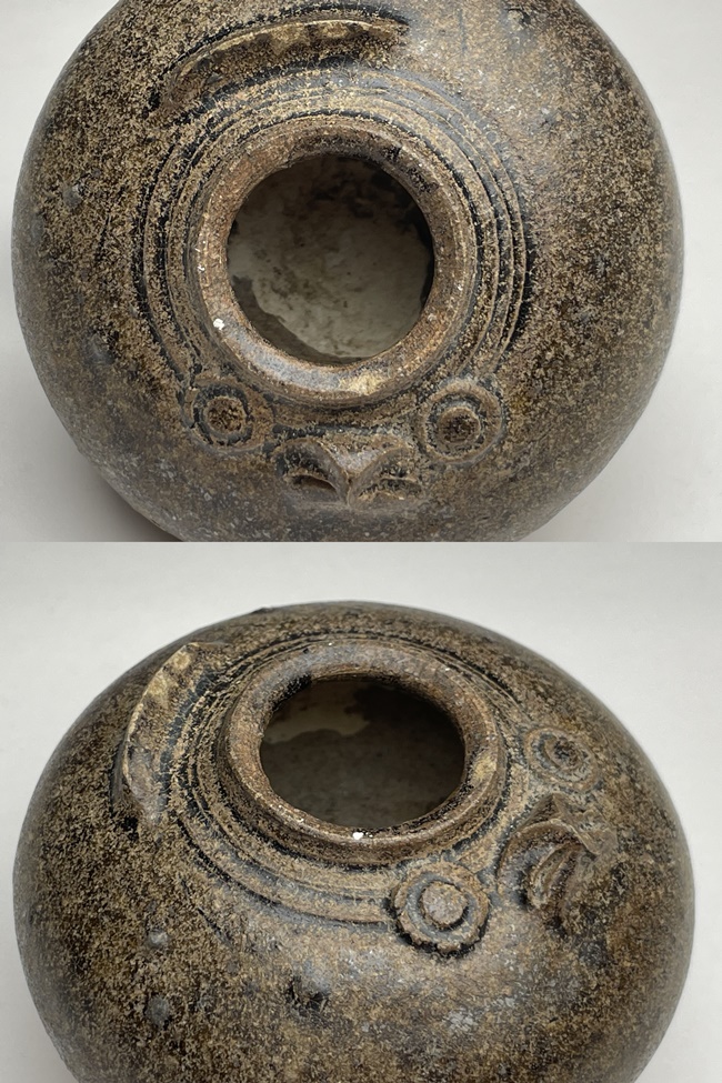 古美術 猫 - クメール褐釉鳥形壺 | 古美術品専門サイト fufufufu.com