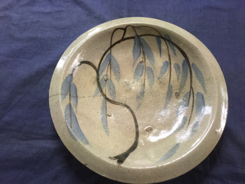 ギャラリー辰巳 - 古瀬戸 石皿柳 | 古美術品専門サイト fufufufu.com