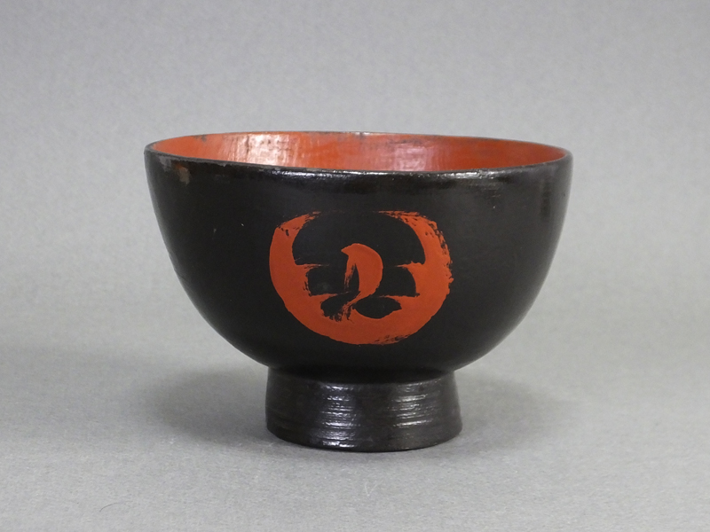 古童 - 浄法寺 漆絵 鶴丸文椀 | 古美術品専門サイト fufufufu.com