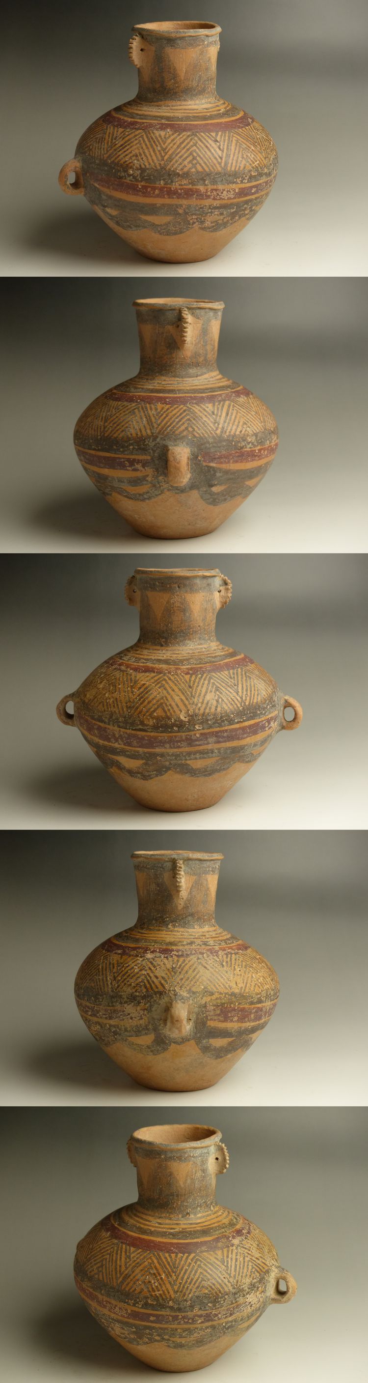 古美術 猫 - アンダーソン彩文土器 | 古美術品専門サイト fufufufu.com