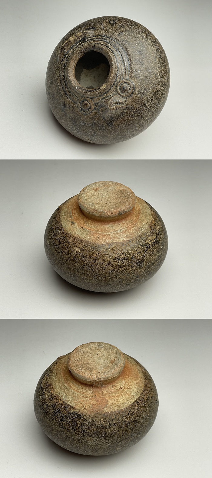 古美術 猫 - クメール褐釉鳥形壺 | 古美術品専門サイト fufufufu.com