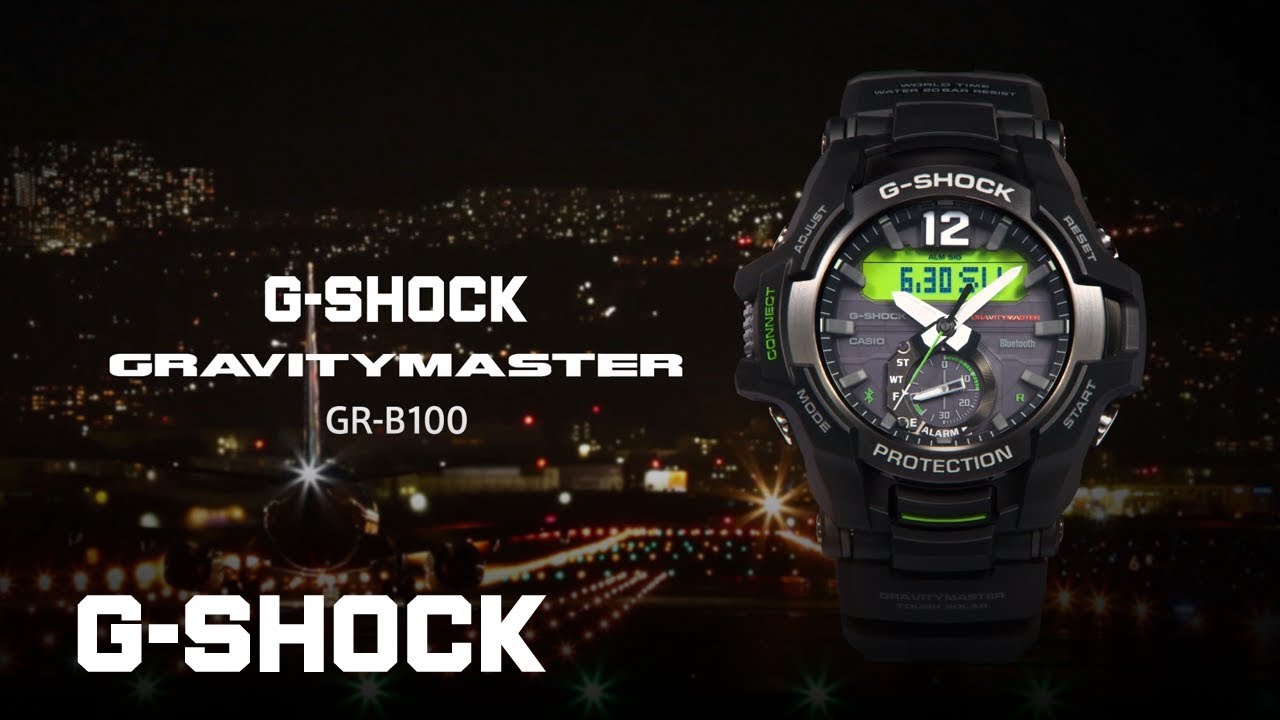 G-SHOCK】Bluetooth対応 GRAVITYMASTER デビュー＜7/6発売＞ | G-STYLE