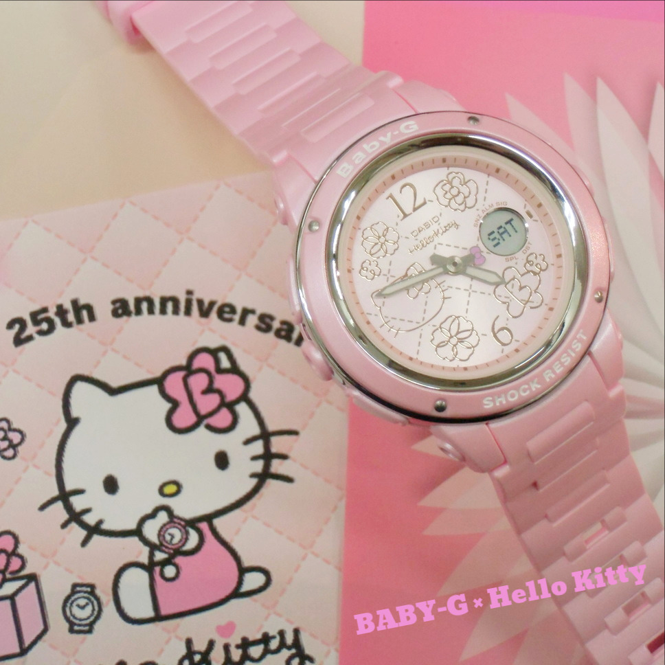 BABY-G】ハローキティ45周年×BABY-G25周年 | G-STYLE｜鹿児島の時計と