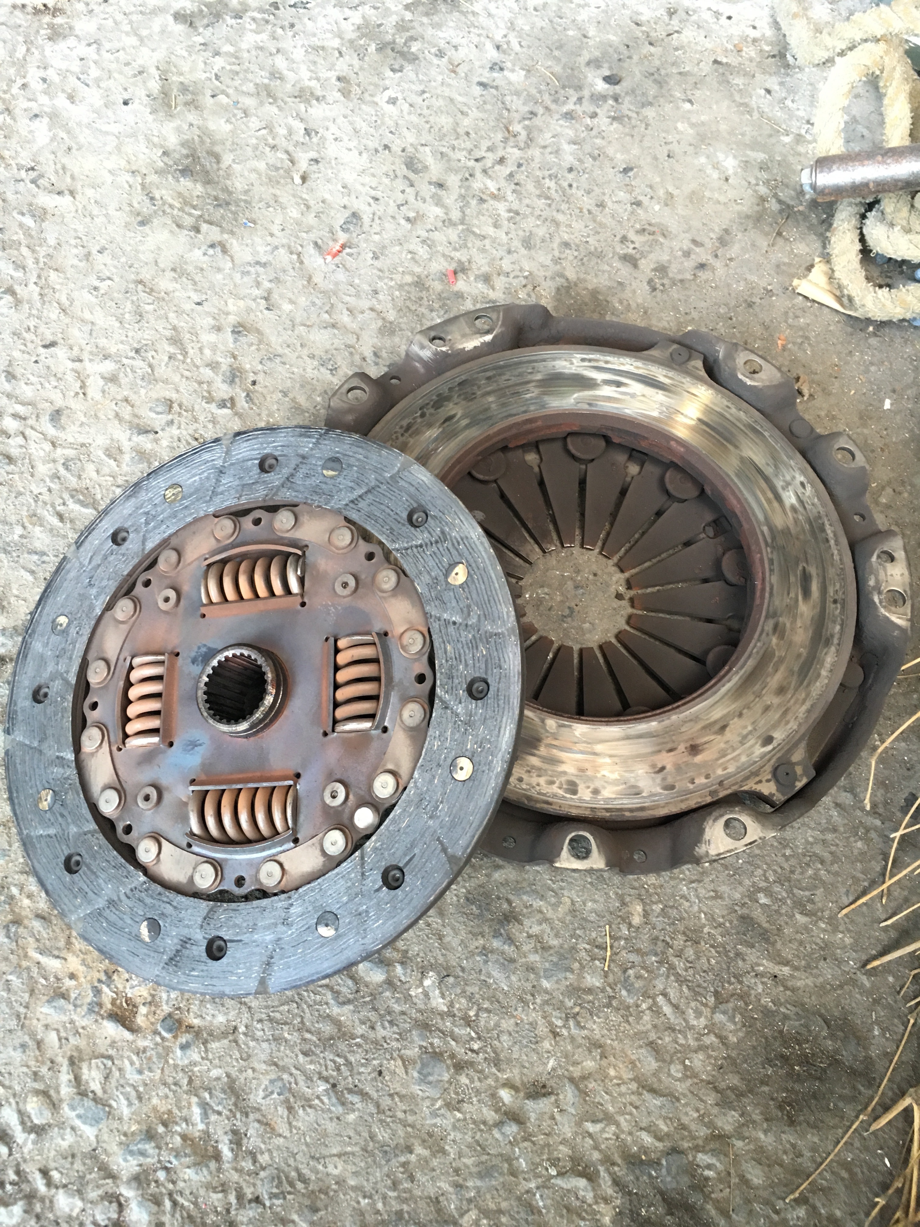 シビックR EK9 強化クラッチ交換 | garageFK