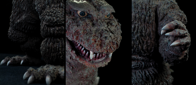 浅井造形】 逆ゴジ 大阪蹂躪 完成品ver.2