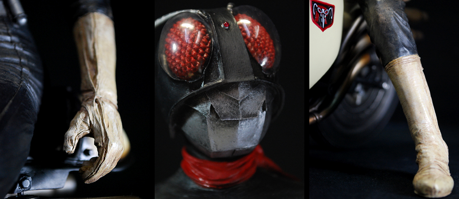 コトブキヤ】 改造人間シリーズVol.2 1/6scale 原作版仮面ライダー2号