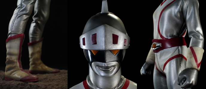 マーミット】 シルバー仮面ジャイアント リペイント完成品