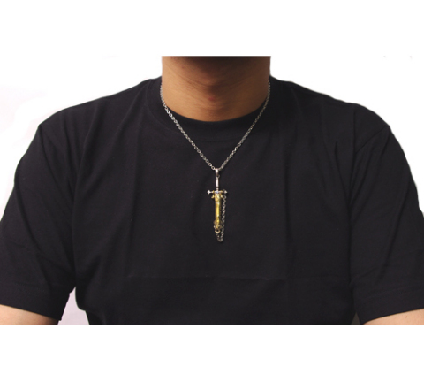 長渕剛さん着用モデル SAINTS Design 聖剣シルバーネックレス