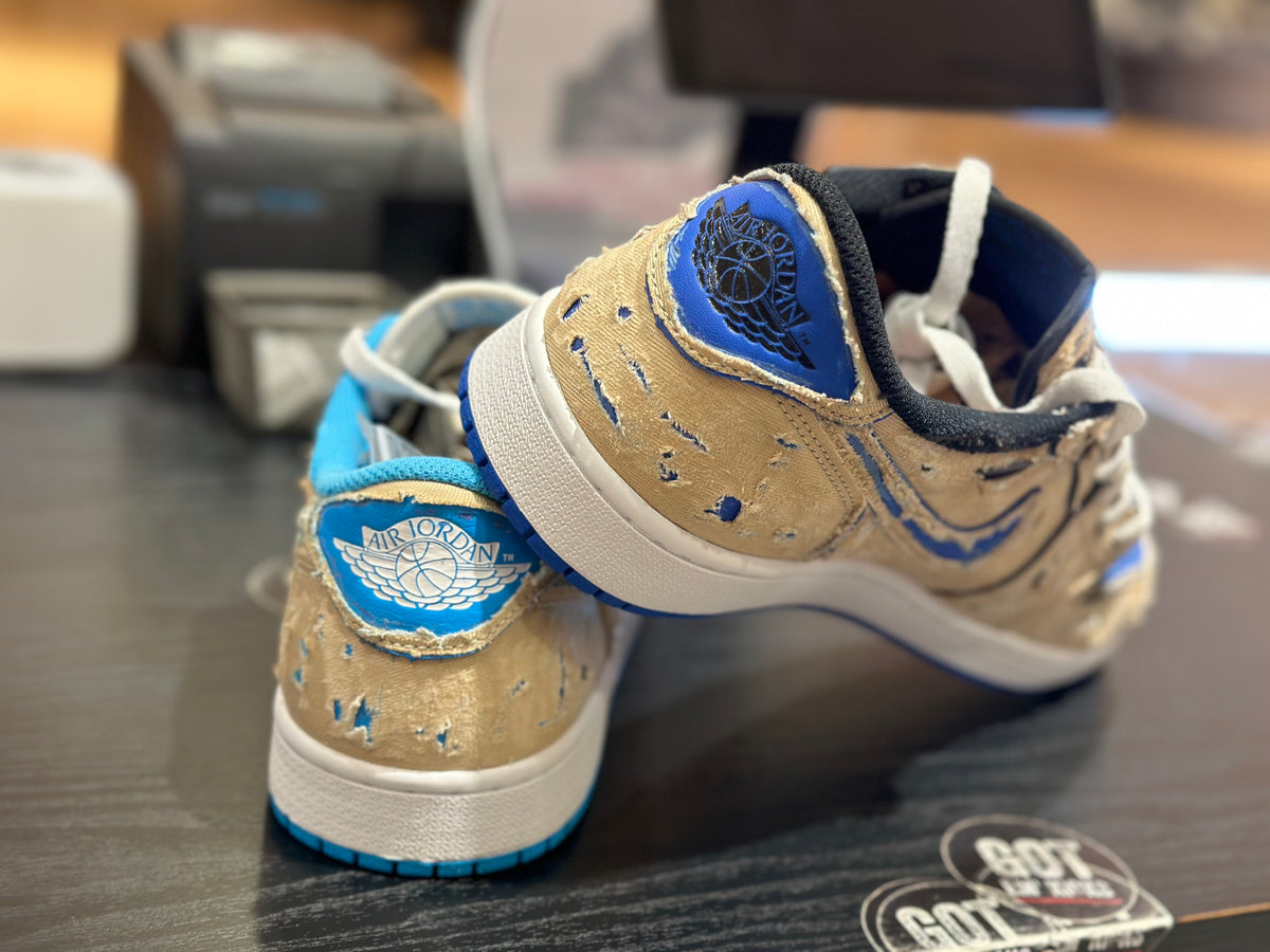 Air Jordan 1 Low SB 'Desert Ore' Lance Mountain customs – GotEmKicks