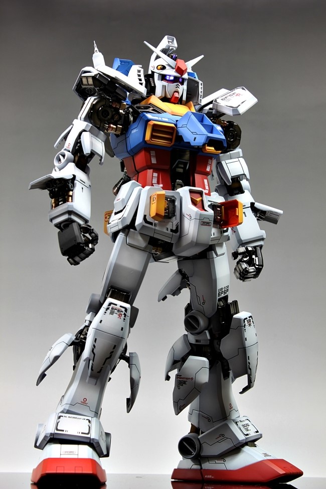 PG 1/60 RX-78-2 Gundam: Improved, Painted Build. Full Photoreview