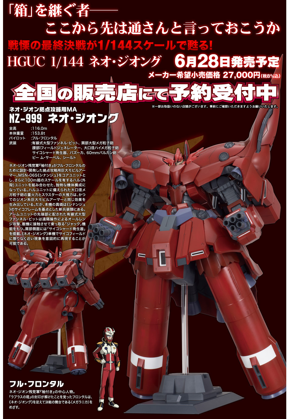 HGUC 1/144 Neo Zeong: Photoreview reloaded. All the Latest Images