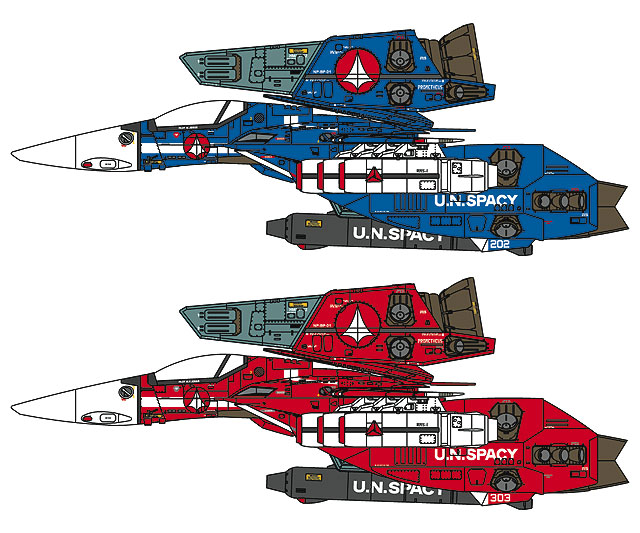 MACROSS [Hasegawa]1/48 VF-1J Super Valkyrie “max/miria” w/RMS-1