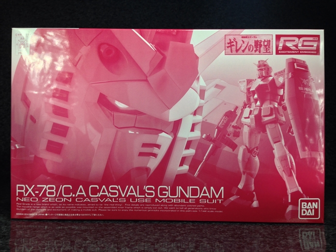 RG 1/144 RX-78/C.A CASVAL'S GUNDAM Photoreview by WOLT. [No.24 Big