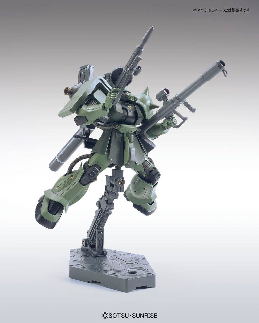 HGGT 1/144 MS-06 ZAKU II + BIG GUN SET [Gundam Thunderbolt Ver