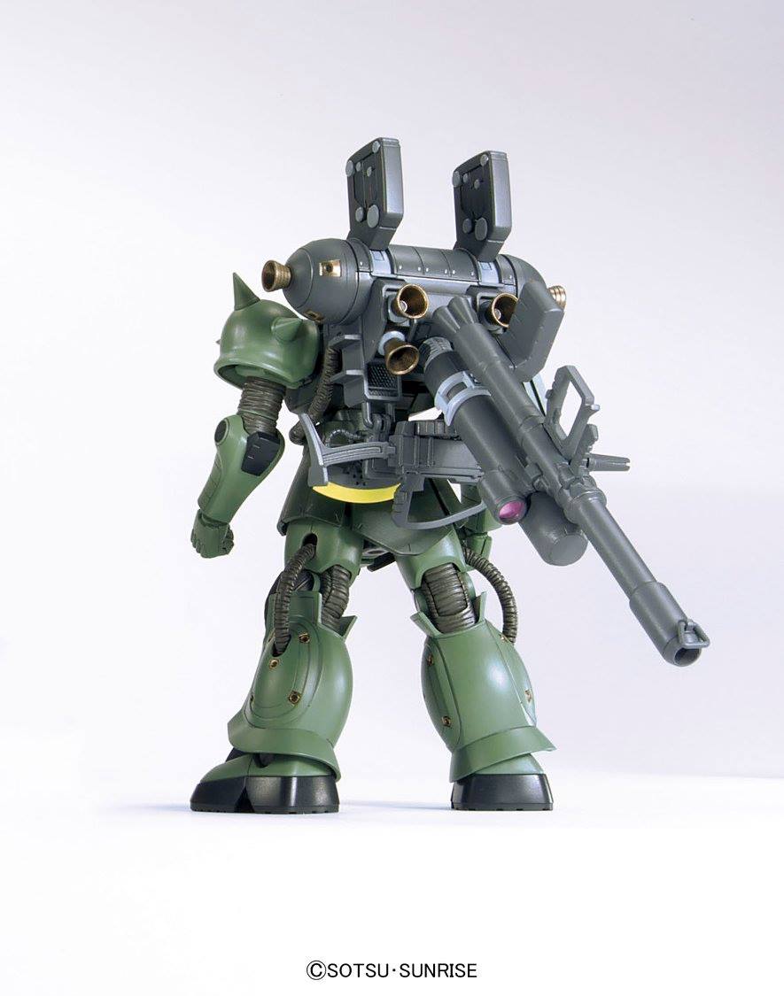HGGT 1/144 MS-06 ZAKU II + BIG GUN SET [Thunderbolt Ver.]: Just