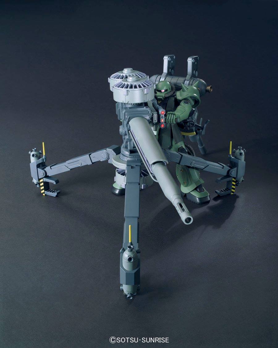 HGGT 1/144 MS-06 ZAKU II + BIG GUN SET [Thunderbolt Ver.]: Just