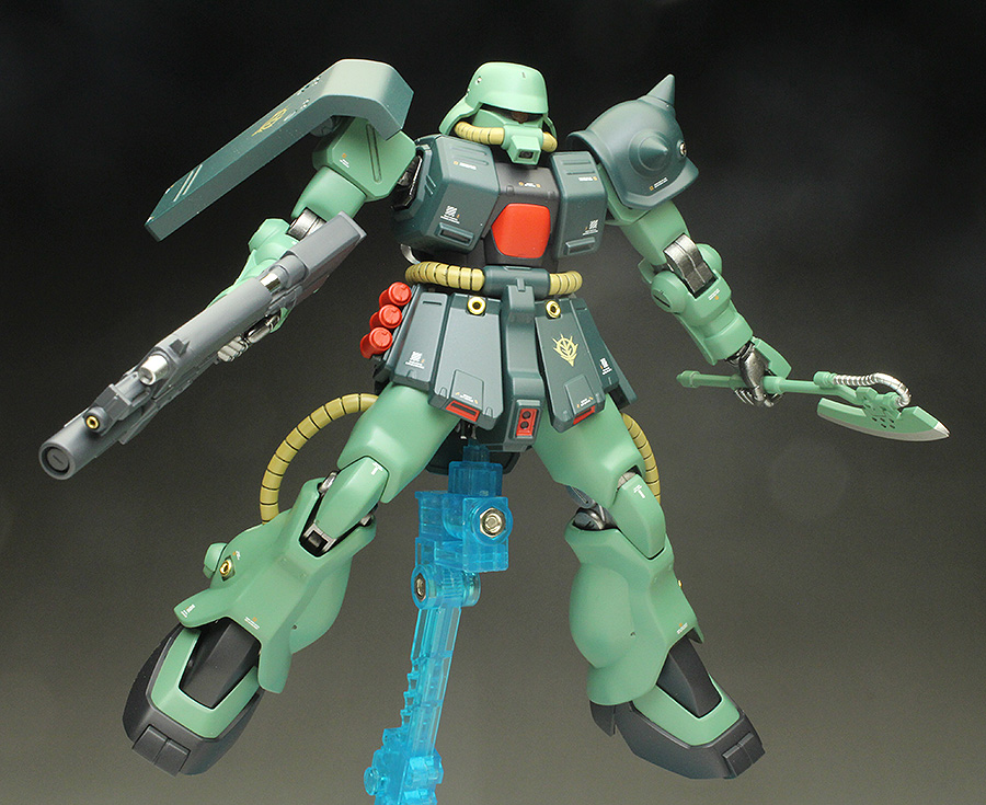 WORK REVIEW] P-Bandai HGUC ZAKU II FZ TYPE-B (Unicorn Ver.) – GUNJAP