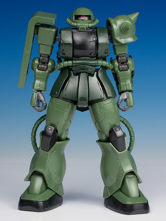 FULL REVIEW] HGGTO 1/144 MS-06C ZAKU II TYPE C / TYPE C-5 (many