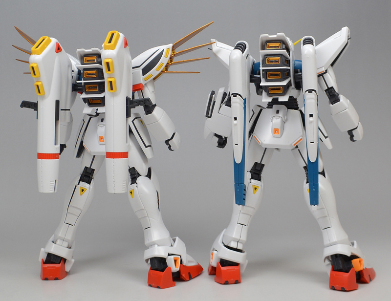 REVIEW P-Bandai MG 1/100 GUNDAM F91 Ver.2.0 BACK CANNON TYPE and