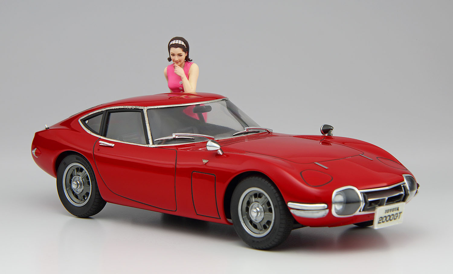 トヨタ 2000GT w/60's ガールズフィギュア | 株式会社 ハセガワ