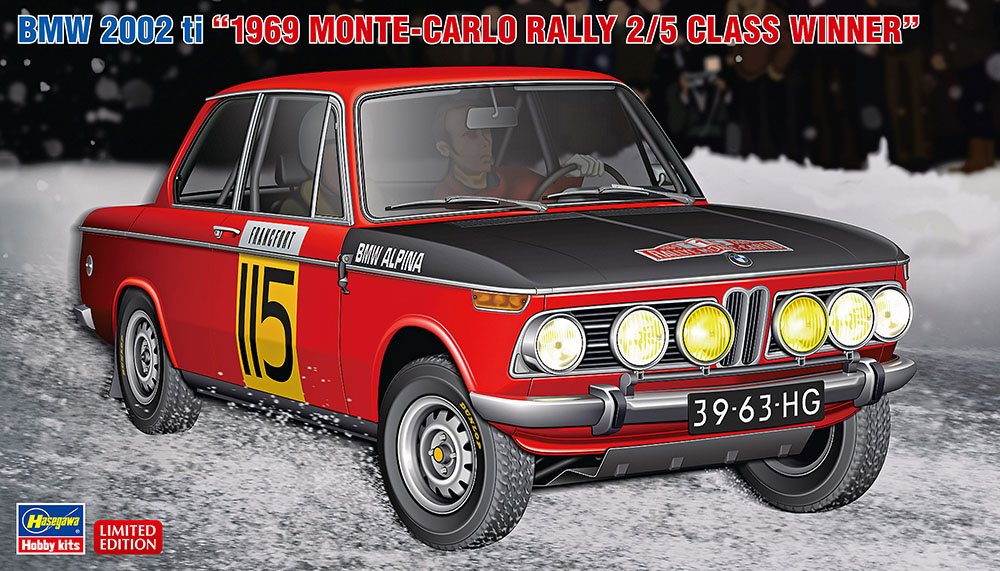 BMW 2002 ti “1969 モンテカルロ ラリー 2/5 クラス ウィナー” | 株式